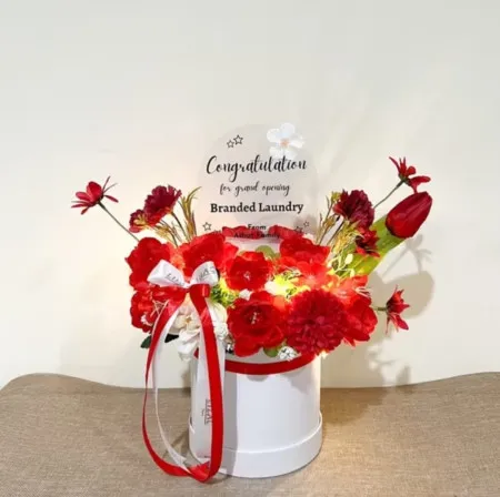 Bloom Box Akrilik Ucapan Grand Opening Rawasari