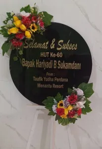 Papan Akrilik Ucapan Ulang Tahun Rawasari